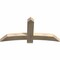 Ekena Millwork Bellingham Rough Sawn Timber Gable Bracket, Douglas Fir, 60"W x 30"H x 4"D x 6"F, 12/12 Pitch GBW060X30X0406BEL00RDF - alternate 5